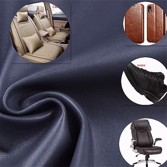 Cuero sintético artificial en relieve de PU para bolso