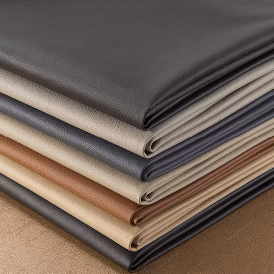 Cuero sintético de PVC para decoración de los mejores.