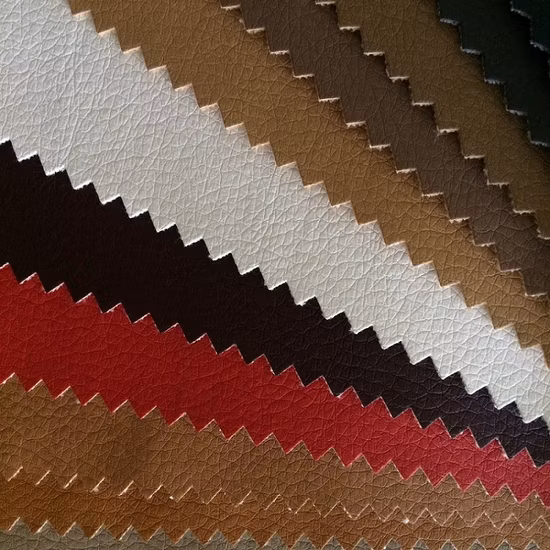 Cuero artificial PU para fabricar sofás y muebles, bolsos, asientos para automóviles, etc.